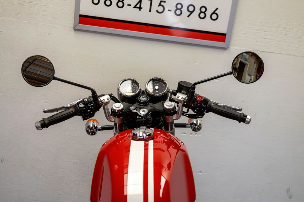2024 ROYAL ENFIELD CONTINENTAL GT 650 ABS ROCKER RED BLACK OUT - 23040284 - 8