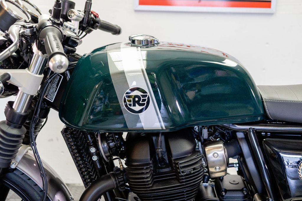 2024 ROYAL ENFIELD CONTINITAL GT 650 ABS BRIT GREEN-BLACK-OUT - 23040292 - 19