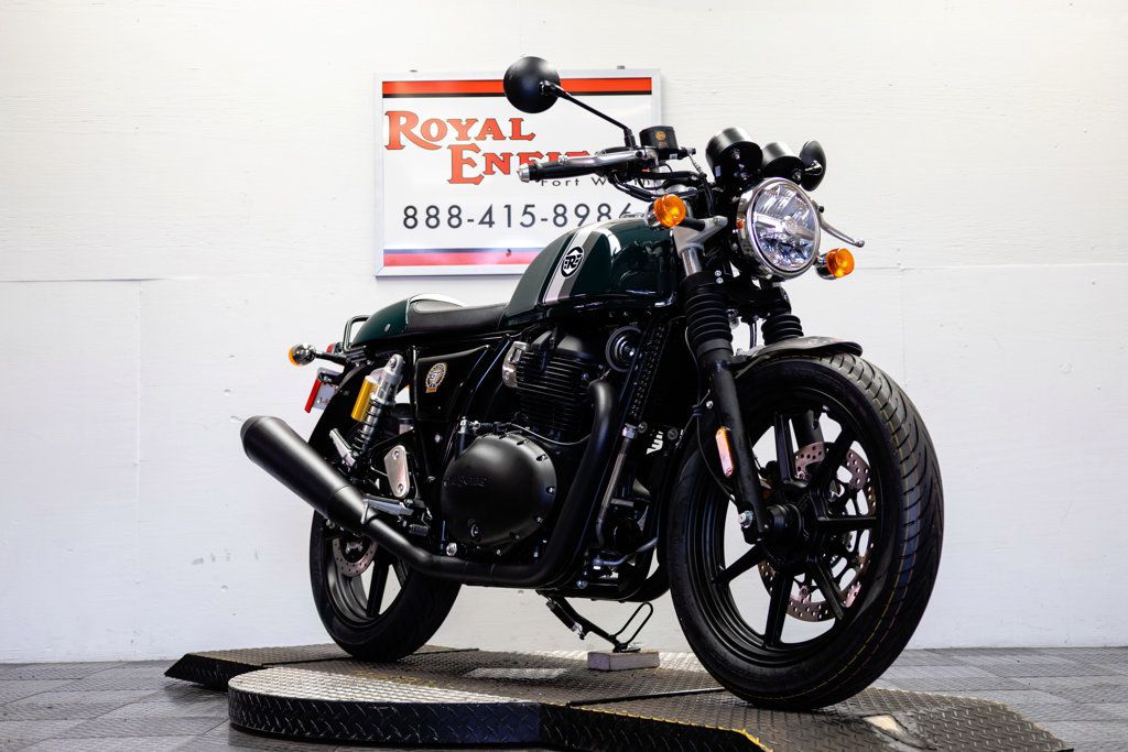 2024 ROYAL ENFIELD CONTINITAL GT 650 ABS BRIT GREEN-BLACK-OUT - 23040292 - 2