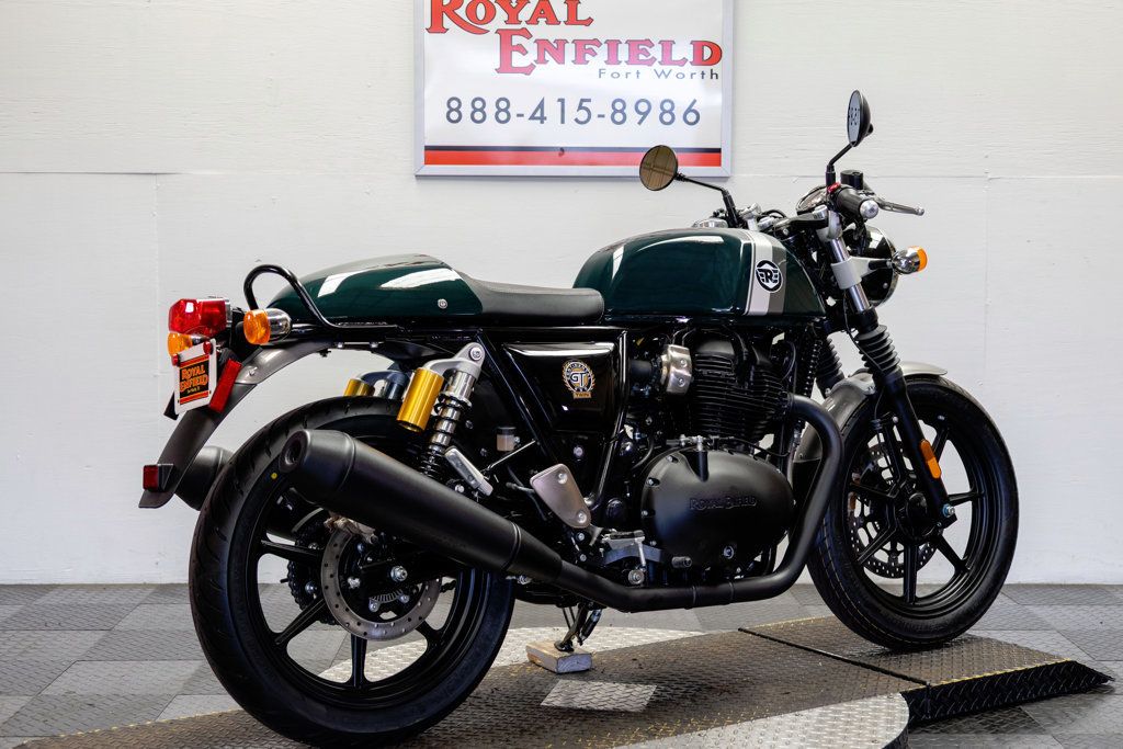 2024 ROYAL ENFIELD CONTINITAL GT 650 ABS BRIT GREEN-BLACK-OUT - 23040292 - 5