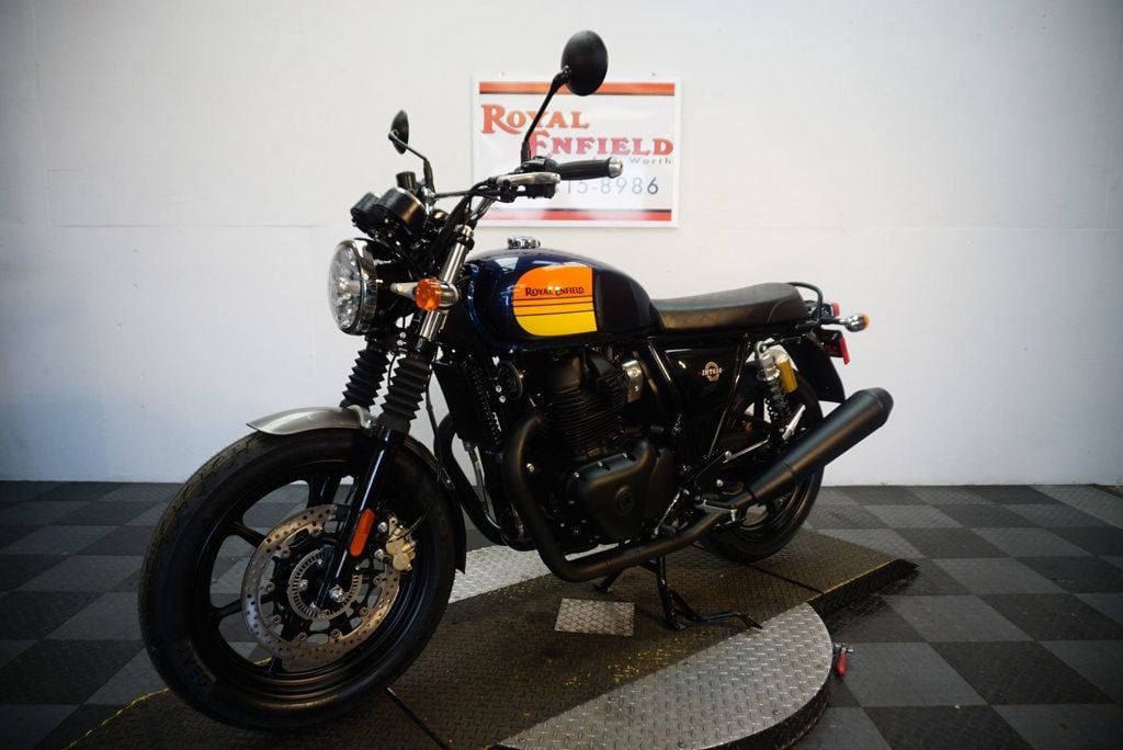 2024 ROYAL ENFIELD INT 650 ABS BARCELONA BLUE*ORDER - 22392483 - 2