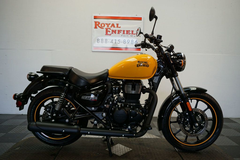 2024 ROYAL ENFIELD METEOR 350 ABS FIREBALL YELLOW - 22497372 - 0