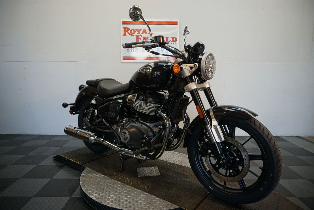 2024 ROYAL ENFIELD SUPER METEOR 650 ASTRAL BLACK - 22494226 - 4