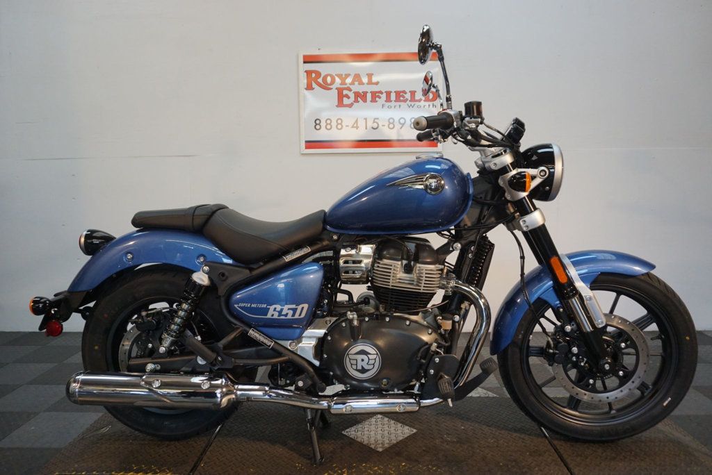 2024 ROYAL ENFIELD SUPER METEOR 650 ASTRAL BLUE - 22494232 - 0