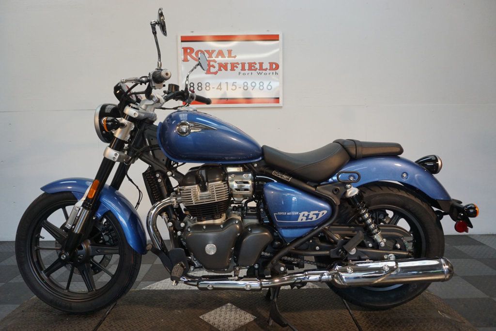 2024 ROYAL ENFIELD SUPER METEOR 650 ASTRAL BLUE - 22494232 - 1