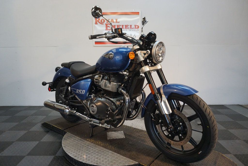 2024 ROYAL ENFIELD SUPER METEOR 650 ASTRAL BLUE - 22494232 - 4