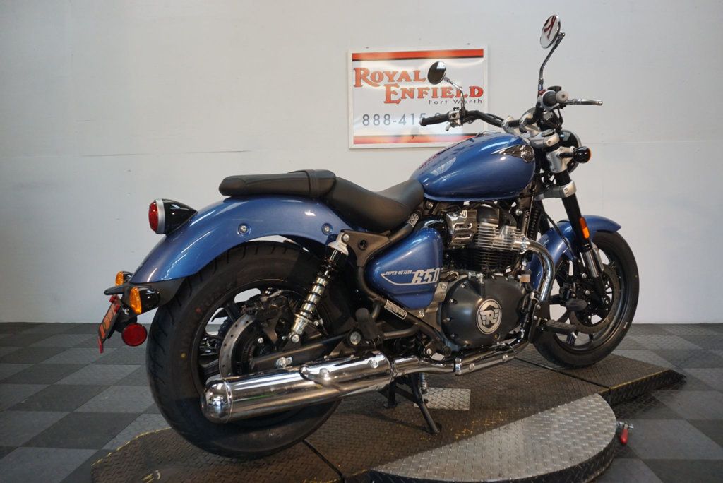 2024 ROYAL ENFIELD SUPER METEOR 650 ASTRAL BLUE - 22494232 - 5