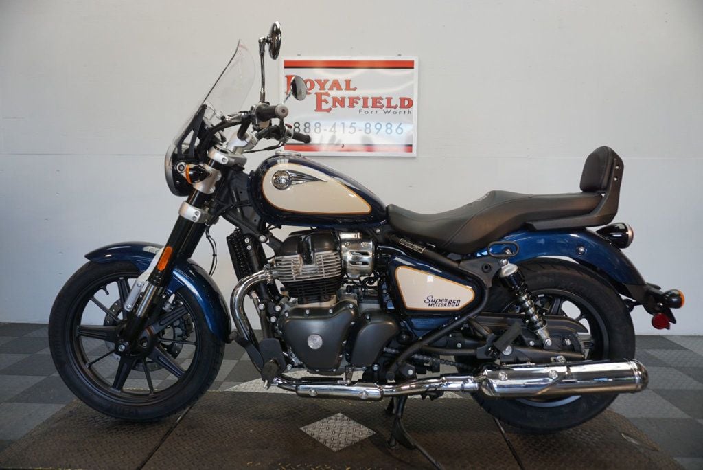 2024 ROYAL ENFIELD SUPER METEOR 650 CELESTIAL BLUE - 22494267 - 1