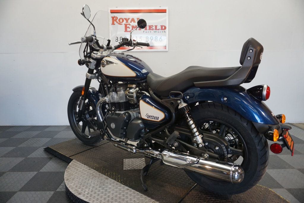 2024 ROYAL ENFIELD SUPER METEOR 650 CELESTIAL BLUE - 22494267 - 2