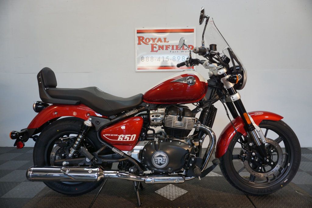 2024 ROYAL ENFIELD SUPER METEOR 650 CELESTIAL RED - 22494265 - 0