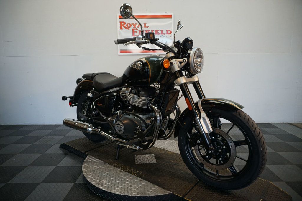 2024 ROYAL ENFIELD SUPER METEOR 650 INTERSTELLAR GREEN - 22494240 - 4