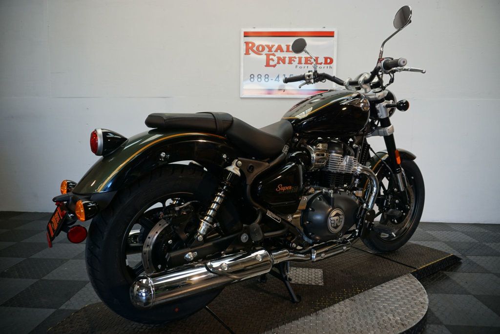 2024 ROYAL ENFIELD SUPER METEOR 650 INTERSTELLAR GREEN - 22494240 - 5