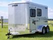 2024 Shadow 2 Horse Slant with Drop Feed Windows & Escape Door  - 22511938 - 0