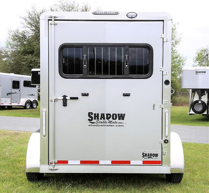 2024 Shadow 2 Horse Slant with Drop Feed Windows & Escape Door  - 22511938 - 4