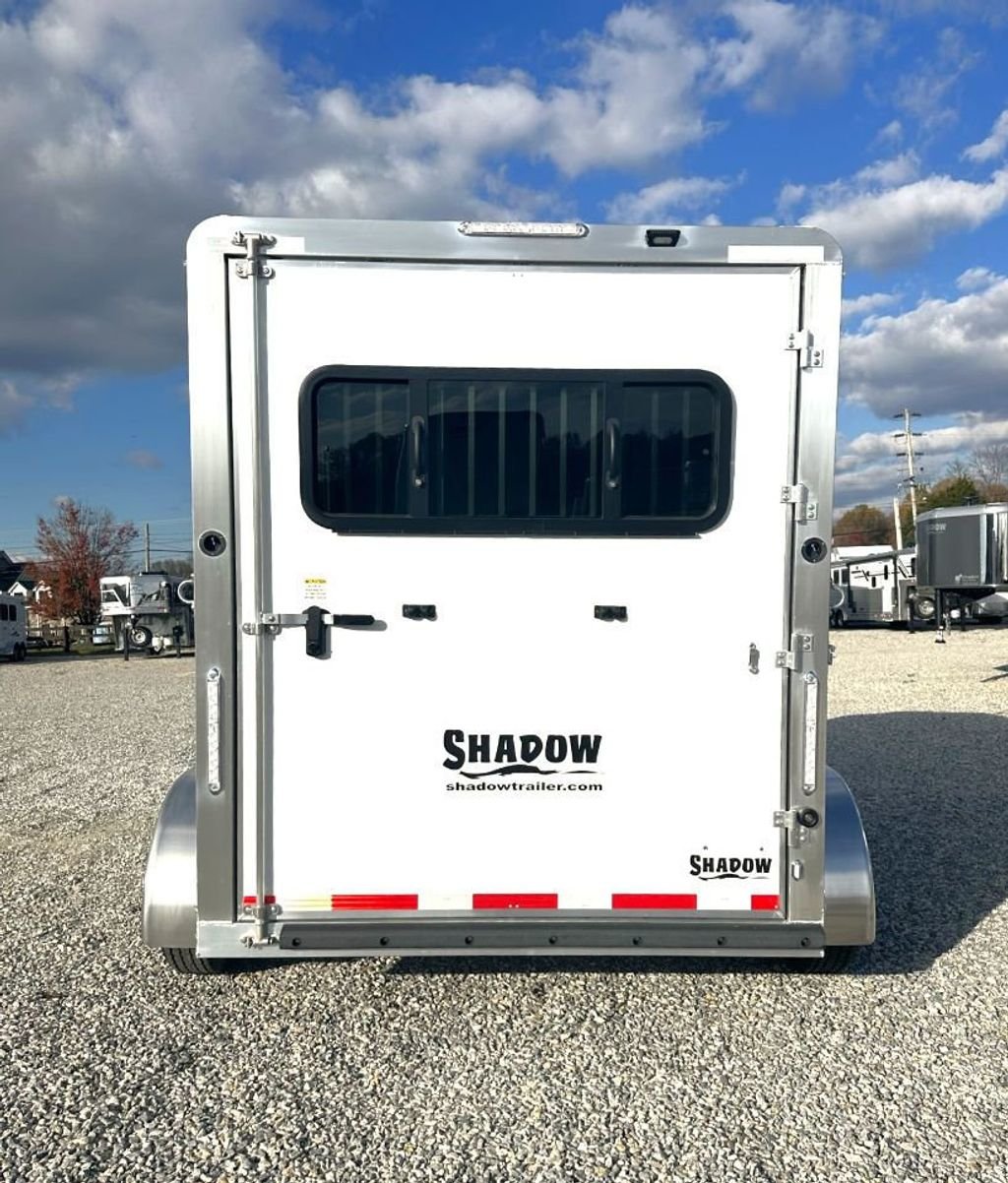 2024 Shadow 2 Horse Slant XW with Drop Feed Windows  - 22179901 - 3