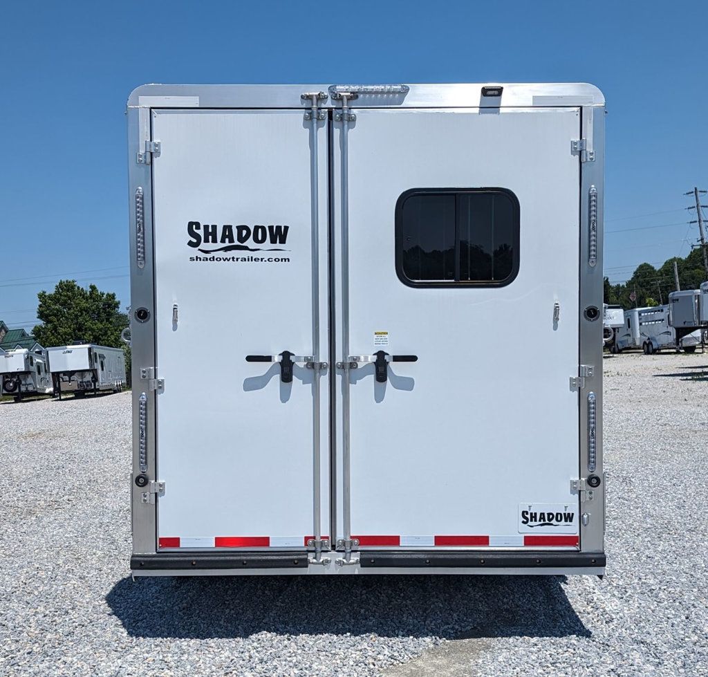 2024 Shadow 3 Horse KingPro SuperWide SuperTall Draft Trailer  - 22449680 - 3