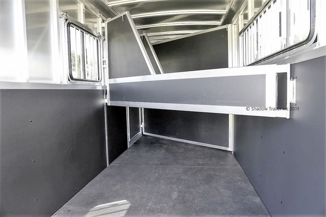 2024 Shadow 3 Horse Slant with Drop Feed Windows  - 22038868 - 3