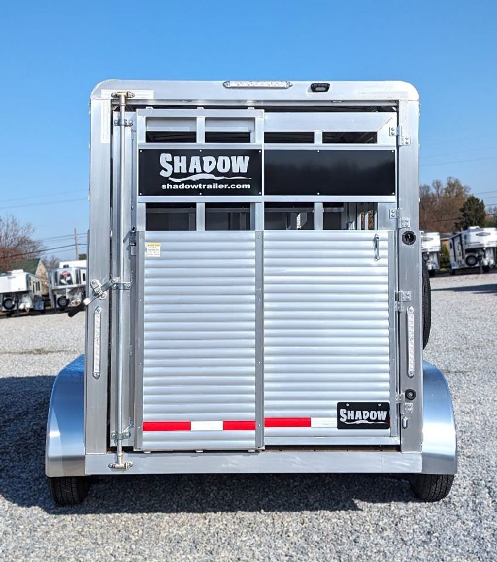 2024 Shadow Rancher Stock Trailer w/ FREE Rubber Package  - 22040482 - 2