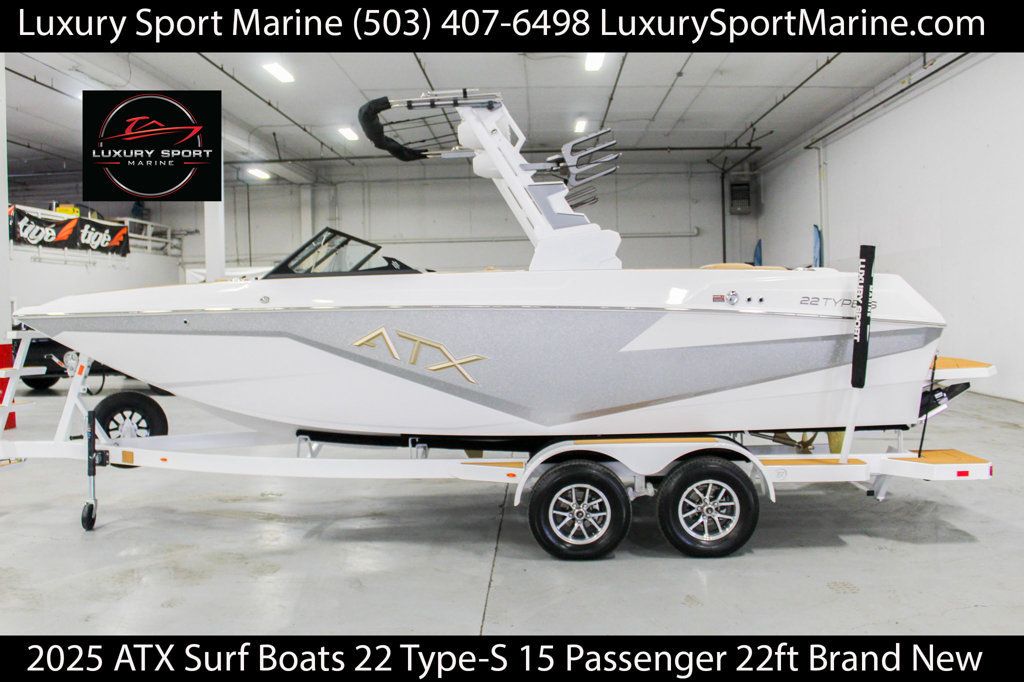 2025 New ATX Surf Boats 22 Type-S $42,000 OFF MSRP! at