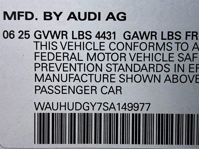 2025 Audi A3  - 23045066 - 24