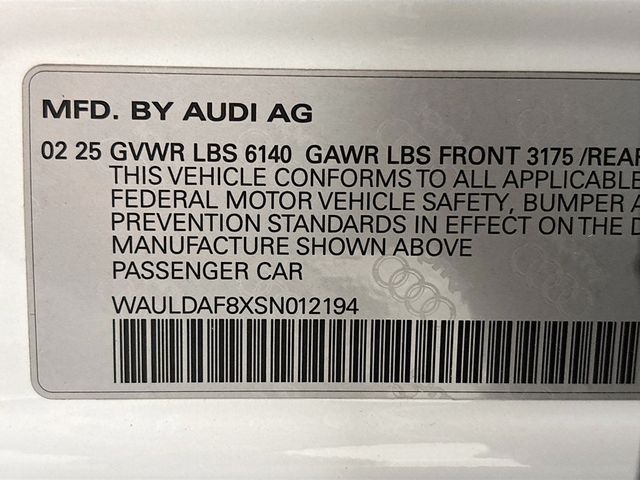 2025 Audi A8 L 55 TFSI quattro - 22939686 - 19