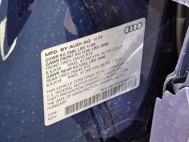 2025 Audi Q3 S line Premium 45 TFSI quattro - 22802654 - 21