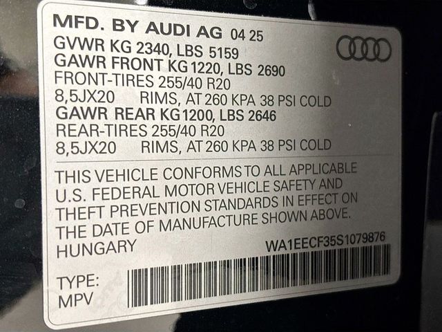 2025 Audi Q3 S line Premium Plus 45 TFSI quattro - 22926947 - 23