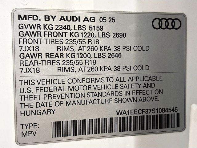 2025 Audi Q3 S line Premium Plus 45 TFSI quattro - 22926962 - 23