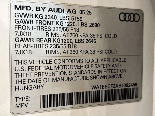 2025 Audi Q3 S line Premium Plus 45 TFSI quattro - 22954789 - 24