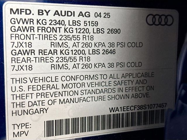 2025 Audi Q3 S line Premium Plus 45 TFSI quattro - 22992954 - 24