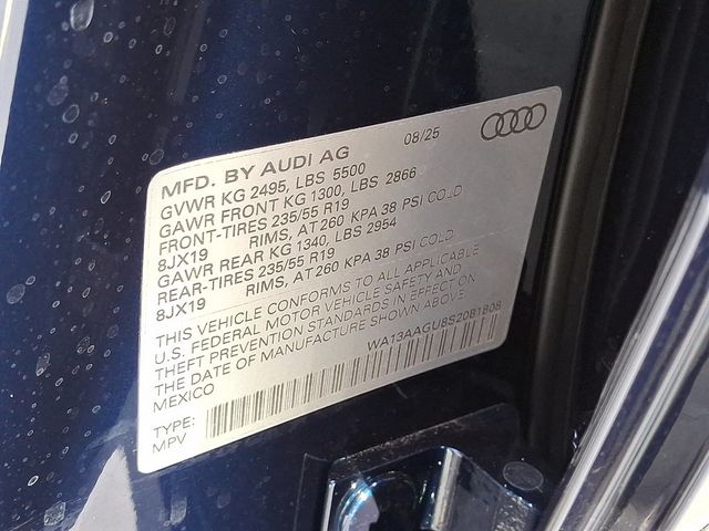 2025 Audi Q5 Prestige 2.0 TFSI quattro - 22935925 - 19