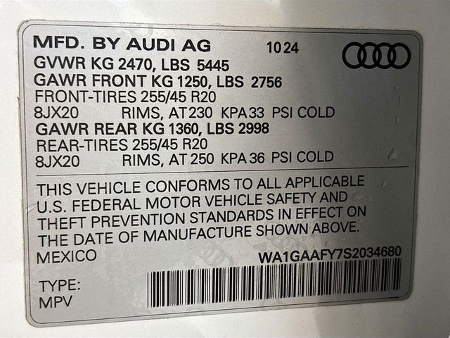 2025 Audi Q5 S line Premium 45 TFSI quattro - 22928494 - 19