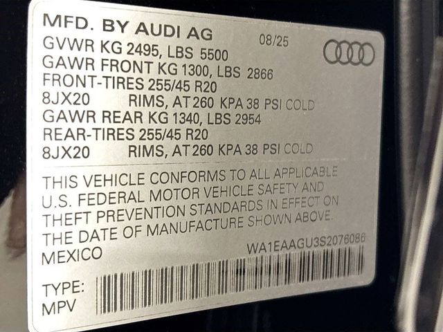 2025 Audi Q5 Sportback Premium Plus 2.0 TFSI quattro - 22991311 - 23