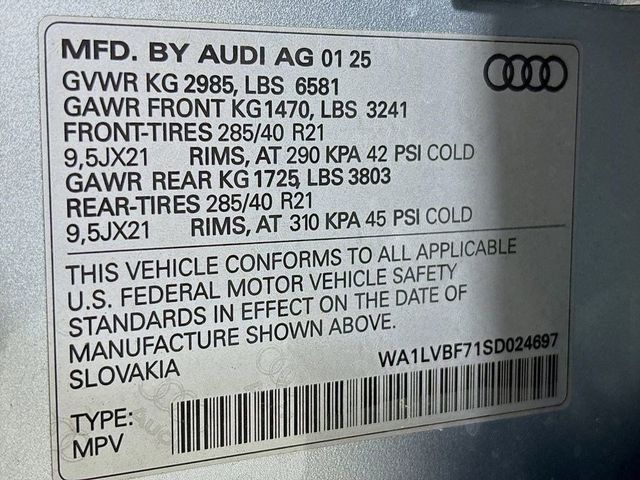2025 Audi Q7 Premium Plus 55 TFSI quattro - 22854759 - 19