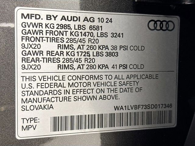 2025 Audi Q7 Premium Plus 55 TFSI quattro - 22928495 - 19