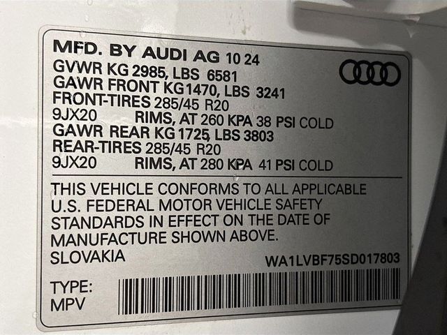 2025 Audi Q7 Premium Plus 55 TFSI quattro - 22928504 - 19