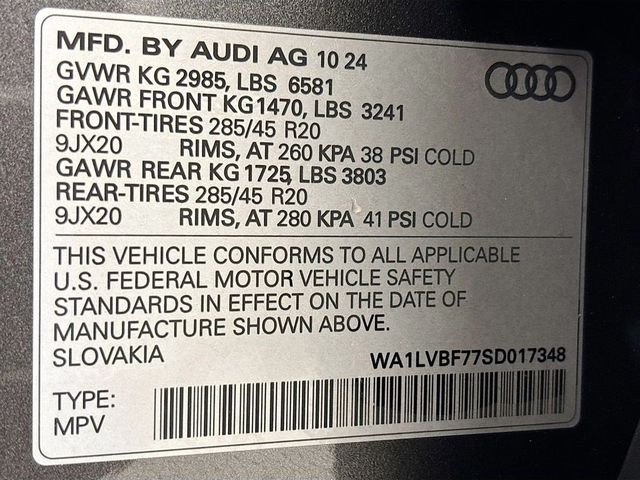 2025 Audi Q7 Premium Plus 55 TFSI quattro - 22928505 - 19