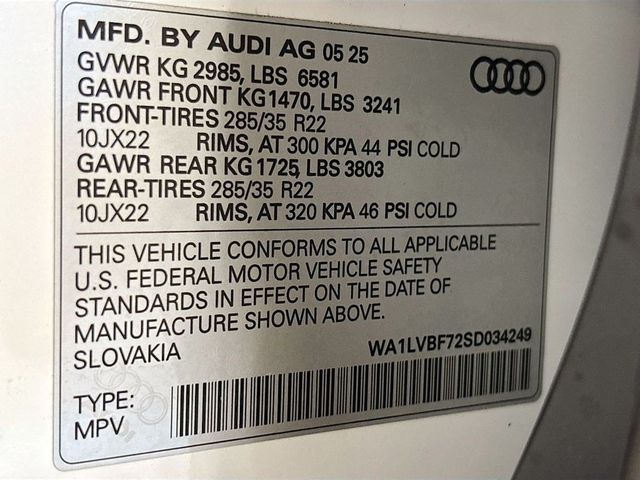 2025 Audi Q7 Premium Plus 55 TFSI quattro - 23006967 - 23