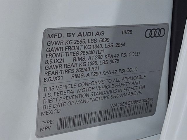 2025 Audi SQ5 Premium Plus 3.0 TFSI quattro - 22954166 - 32