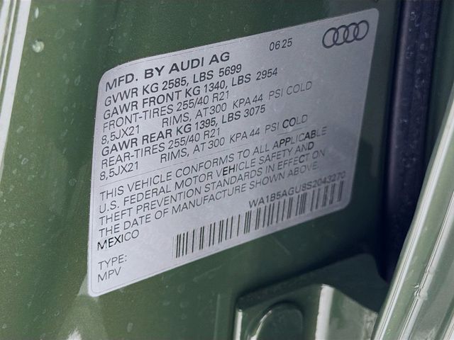 2025 Audi SQ5 Sportback Premium Plus 3.0 TFSI quattro - 22962863 - 33