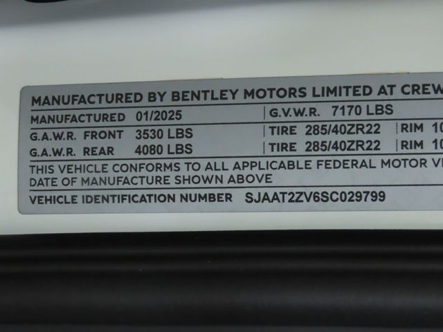 2025 Bentley Bentayga  - 22803697 - 33