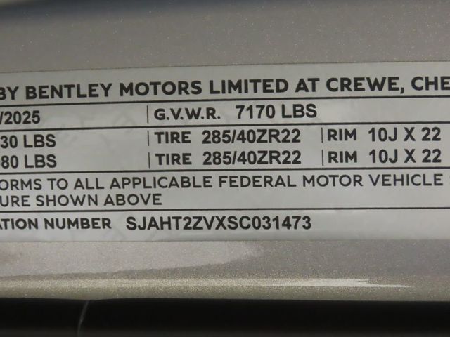 2025 Bentley Bentayga EWB V8 AWD - 22908718 - 34