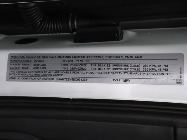 2025 Bentley Bentayga EWB V8 AWD - 22910191 - 35