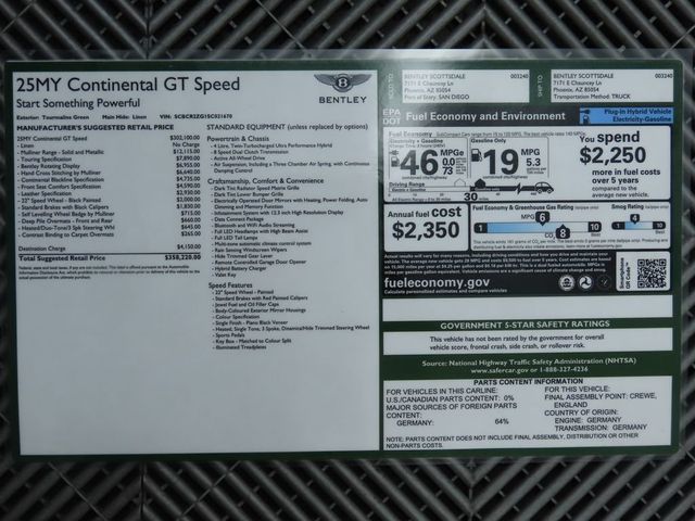 2025 Bentley Continental GT Speed Coupe - 22814459 - 8