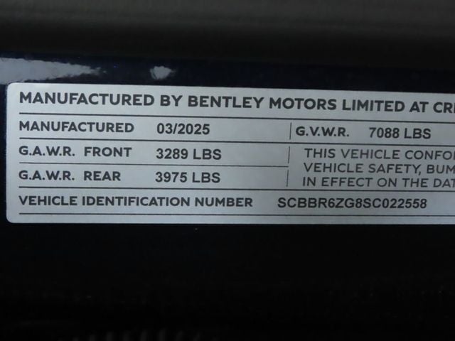 2025 Bentley Flying Spur Speed Sedan - 22891451 - 34
