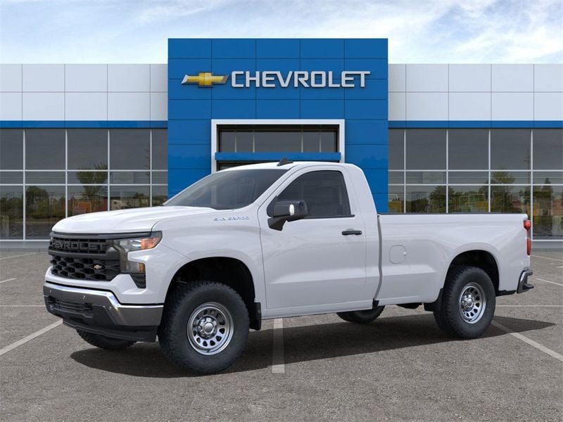 2025 Chevrolet Silverado 1500 2WD Reg Cab 140" Work Truck - 22617570 - 45