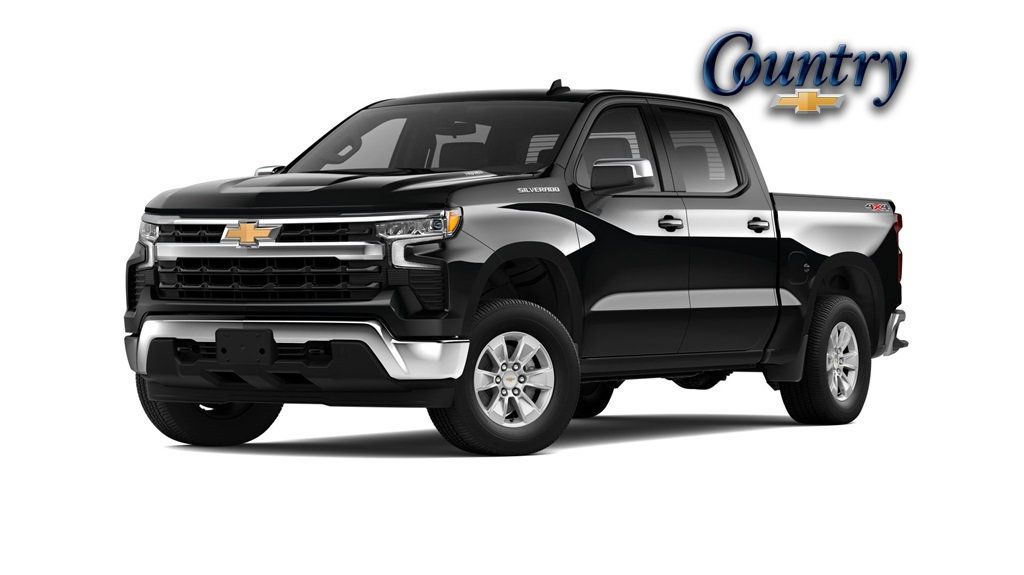 2025 Chevrolet Silverado 1500 4WD Crew Cab 147" LT w/1LT - 22650173 - 0