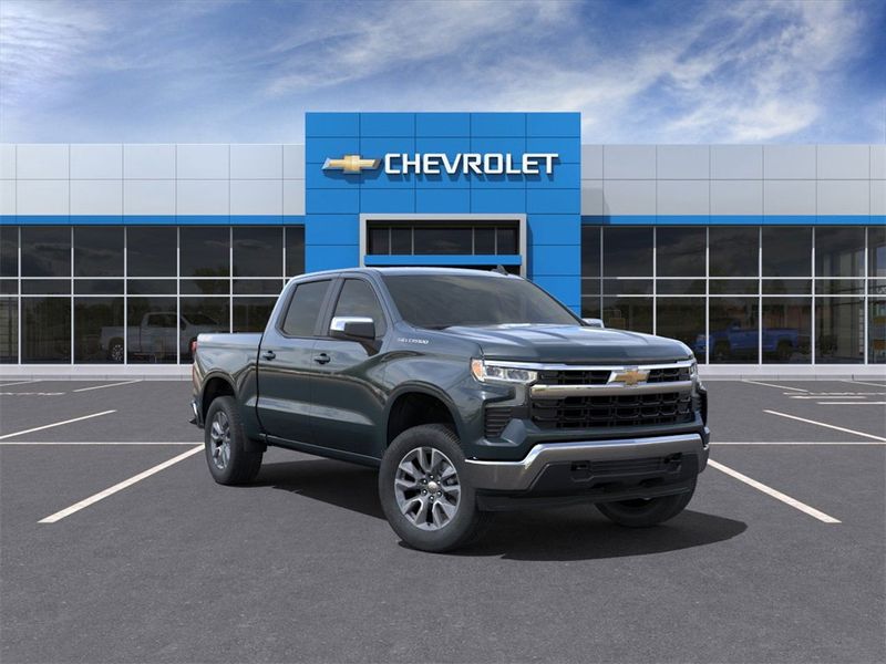 2025 Chevrolet Silverado 1500 4WD Crew Cab 147" LT w/1LT - 22691722 - 45