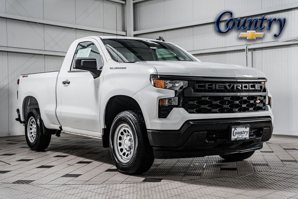2025 Chevrolet Silverado 1500 4WD Reg Cab 126" Work Truck - 22839011 - 0