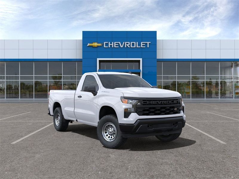 2025 Chevrolet Silverado 1500 4WD Reg Cab 140" Work Truck - 22617535 - 43